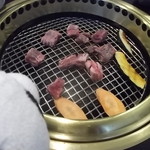 三滝屋 - 塩故障のｹﾞﾀ肉は旨い！