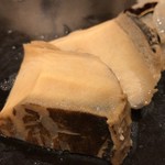 鮨桂太 - 房州産蒸し鮑(黒)