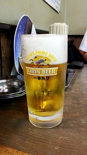 Enshiyuuya - キリン一番搾り生ビール大ジョッキ：750円