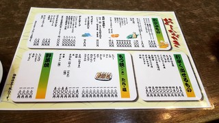 遠州屋 - おしながき