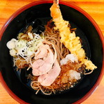 立ち喰いそば うどん 六文 - 冷やし（450円）