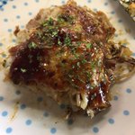 Okonomiyaki Izumi Hiroshima Fuu - 3番(肉 玉子 イカ天 そば)