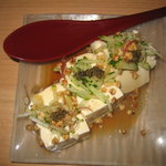 蕎麦 魯庵 - 日替わりのぶっかけ豆腐