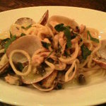 自家製キタッラは歯応えしゃっきりおいしい１２００円