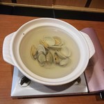 個室居酒屋 和食郷土料理 魚京助 - 蛤の野菜しゃぶしゃぶ