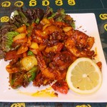 ロイヤルグリーン レストランアンドバー - スパイシーエビ