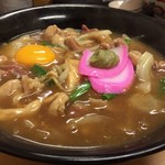 ふる里うどん  - 親子カレー（確実に人気メニューです）