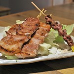 福岡 炉端もん - 豚バラと砂肝