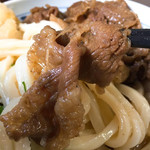 うどん商人つづみ屋 - シッカリと味付けが成された美味い肉でした