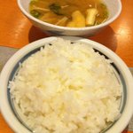 お酒・お惣菜・和食 竜田屋 - H.23.08.26.夜 ごはん+みそ汁