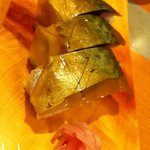 お酒・お惣菜・和食 竜田屋 - H.23.08.26.夜 鯖棒寿司