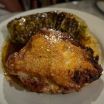 にわとりのポワレブルーチーズ