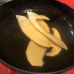 龍文支店 - 松茸のお吸い物