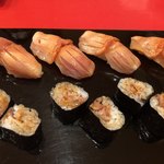 龍文支店 - 赤貝とヒモキュウ。