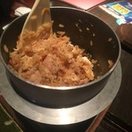月の雫 - 釜飯（湯葉と鶏）