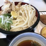 丸亀製麺 - 豚唐ざるうどん