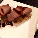 大衆天ぷらtoかすそば風土.はなれ - 肉？