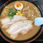 Ramen No Hourensou - 味噌ラーメン（690円 大盛り+150円）