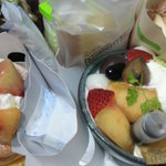 ブルーベリー - 美味しそうなケーキ達