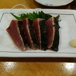 花・華 - 高知かつお塩タタキ300円