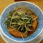 花・華 - 平天と水菜煮250円