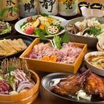 みらい酒房 - 5種の部位が味わえる新名物「とりモツすき｣コース4,500円⇒読者限定4,200円に！