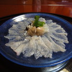 虎屋 壺中庵 - 鱧の薄造り