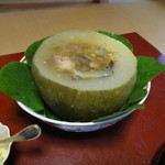 虎屋 壺中庵 - 天然すっぽんの煮込み、冬瓜の器入り
