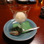 虎屋 壺中庵 - 濃厚なすだちのシャーベット
