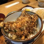 天ぷら天平 - かき揚げ丼