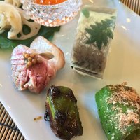 白金台こばやし - 八寸 右側