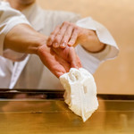 銀座 しのはら - ガラスが熱いねん