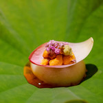 銀座 しのはら - 蓮根餅とうに