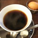 Ariake Kamishinjou Ekimaeten - コーヒーはゆで卵付き