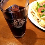 イタリア料理 クッチーナ 厚別南店 - アイスコーヒー。