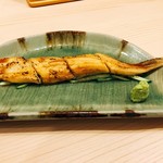 Grilled stewed conger eel