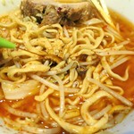 ラーメン二郎 - 赤酢投入～♪