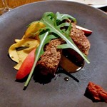 28&Vin - 仔羊マスタードパン粉焼き