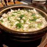 賛否両論 - 鯛と山エノキの炊き込みご飯