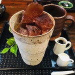 茶楽家　われもこう - コーヒー氷に熱いコーヒーを注いで♪