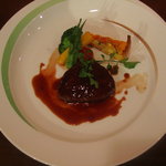 クローバーステーキハウス - プチコースのステーキ