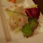 クローバーステーキハウス - 鯛のカルパッチョ