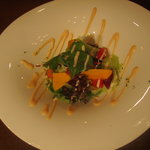 クローバーステーキハウス - プチコースのサラダ