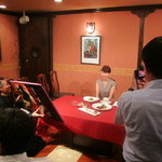 クローバーステーキハウス - 取材風景