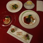 クローバーステーキハウス - プチコース全容