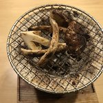 旬菜 おぐら家 - サマー松茸炭火焼