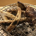 旬菜 おぐら家 - サマー松茸炭火焼