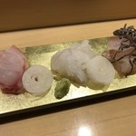 旬菜 おぐら家 - いさきとみずだこ