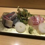 旬菜 おぐら家 - 秋刀魚と鯛