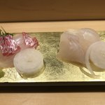 旬菜 おぐら家 - 鯛とまこがれい